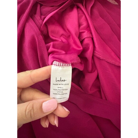 Lulus Heavenly Hues Magenta Maxi Dress Size XS Bridesmaid Wedding Guest Formal - Picture 8 of 10